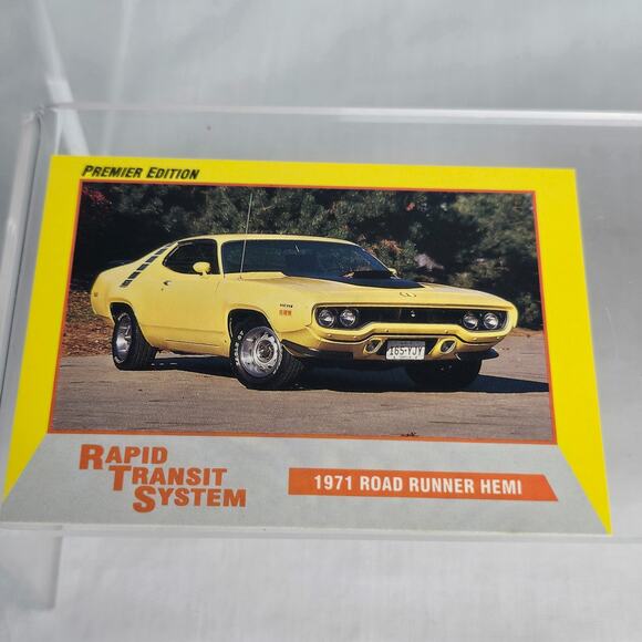 Premier Edition Rapid Transit System 50 Card Set COA No 02524 GNM Sportscards - Picture 6 of 16